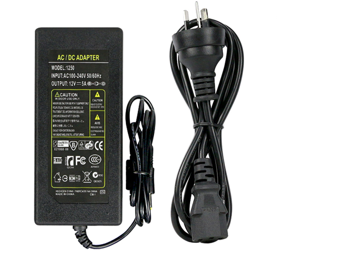 1-20042Q51102254.jpg DC 12V 5A 60W Power Supply Charger Adaptor(图2)