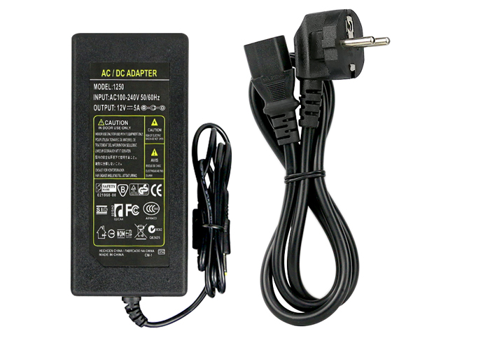1-20042Q51102K0.jpg DC 12V 5A 60W Power Supply Charger Adaptor(图3)